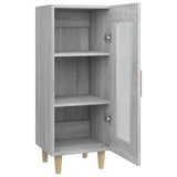 Sideboard Grey Sonoma 34.5x34x90 cm Engineered Wood 817427