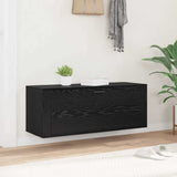 Shoe Cabinet Black oak 100 x 35 x 38 cm Engineered wood 881020