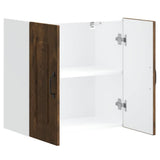 Kitchen Wall Cabinet Kalmar Smoked Oak Engineered Wood 853582