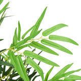 Artificial Bamboo Tree 500 Leaves 80 cm Green 358984