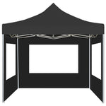 Professional Folding Party Tent with Walls Aluminium 3x3 m Anthracite 45488