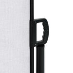 Retractable Side Awning White 200x600 cm 4004556