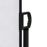 Retractable Side Awning White 200x600 cm 4004556