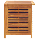 Garden Storage Box with Louver 60x50x56 cm Solid Wood Acacia 365839