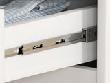 Chest of Four High Gloss Front Drawers - White T3398P342358