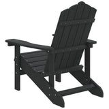 Garden Chair Anthracite HDPE Medium Durable Adirondack Chair 318638
