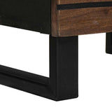 Highboard Brown 40 x 33 x 110 cm Solid mango wood 4018037