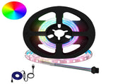 LED Strip 12 pcs Black and Transparent 40 x 0.8 x 0.3 cm 3429095