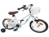 Kids Bike 14 Inches for 3-5 Years Old White 42009588