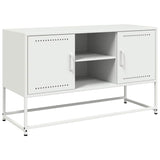 TV Cabinet White 100.5x39x60.5 cm Steel 846517