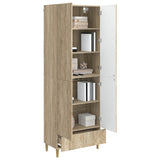 Cabinet Set 2 pcs Sonoma Oak Engineered Wood 3416693