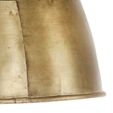 Industrial Vintage Hanging Lamp 25 W Brass Round 31 cm E27 320547