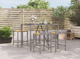 Garden Bar Set Grey 3187677