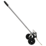 Snow Shovel with Extendable Handle Silver 61 cm Blade Steel 364819