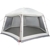 Pool Tent with Removable Fly & Mesh Walls Grey 512x458 cm 4100627