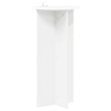 Plant Stand 2 pcs White 40 x 80 cm Engineered Wood 899699