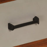 TV Cabinet with 3 Drawers 110x35x50 cm Solid Acacia Wood 247936