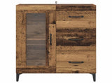Sideboard Old Wood 69.5 x 34 x 90 cm Engineered Wood and Iron 880842