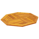 Table Top 80x80x2.2 cm Octagonal Solid Wood Acacia 4004262