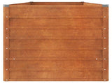 Garden Raised Bed Rusty 320x80x77 cm Corten Steel 151963