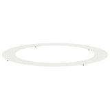 suitable for Flat Tree Ring White 90 / 120 cm Steel 873720