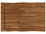 Live Edge Table Top 90 x 80 x 3.5 cm Rectangular Natural 938639