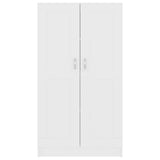 Book Cabinet White 82.5x30.5x150 cm Engineered Wood 802723