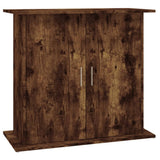 Aquarium Stand Smoked Oak 81x36x73 cm Engineered Wood 833604