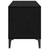 TV Cabinet with Drawer Black Oak 100 x 34.5 x 44.5 cm 881470