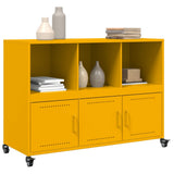 Sideboard Mustard Yellow 100.5x39x72 cm Steel 846737