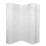 ZNTS Room Divider Bamboo White 250x165 cm 241670