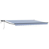 Manual Retractable Awning with LEDs 4 x 3 m 3419455