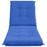 Sunlounger Cushion GEMERT 100% Polyester Royal Blue 947356