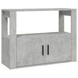 Sideboard Concrete Grey 80x30x60 cm Engineered Wood 819456