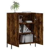 Sideboard Smoked Oak 69.5x34x90 cm Engineered Wood 827737
