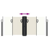 Retractable Side Awning Cream 100x600 cm 4004580