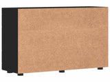 Wooden Cabinet Black 88.5 x 30.5 x 73 cm Engineered Wood 880302