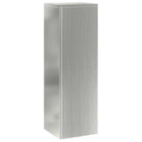Plant Stand 3 pcs Silver Galvanised steel 865832