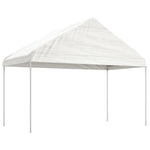 Gazebo with Roof White 6.69x4.08x3.22 m Polyethylene 3155511