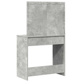 Dressing Table Concrete Grey 78.5 x 41 x 135 cm Engineered Wood 865031