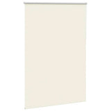 ZNTS Roller Blind Blackout Off White 110x150 cm Fabric Width 105.7 cm Polyester 4011650