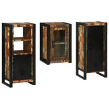 Bathroom Furniture Set 3 pcs Multicolour Solid Reclaimed Wood 3305705