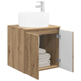 Wall-Mounted Sink Vanity Artisan Oak 49.5 x 44.5 x 66 cm 890461