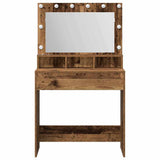 Dressing Table Old Wood 75.5 x 41 x 135 cm Engineered Wood 865116
