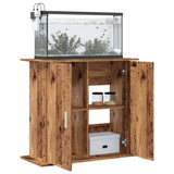 Aquarium Stand Old Wood 81x36x73 cm Engineered Wood 857278