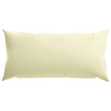 Cushion Cover 12 pcs HEERLEN Cream 40 x 80 cm Polyester 910023