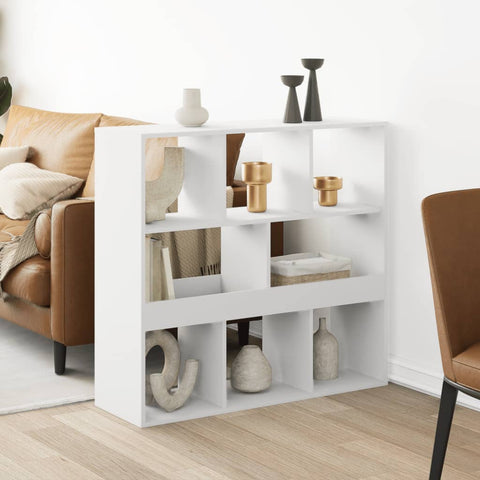 Room Divider White 100x33x94.5 cm Engineered Wood 3309510
