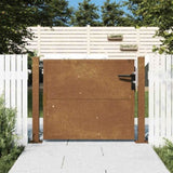Garden Gate 100x75 cm Corten Steel 153202