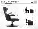Video Game Chair with Lumbar Support, Racing Style Home Office Chair, Computer Chair with Swivel T3398P377468