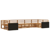 Outdoor Sofa Set 7 pcs Natural 3383812